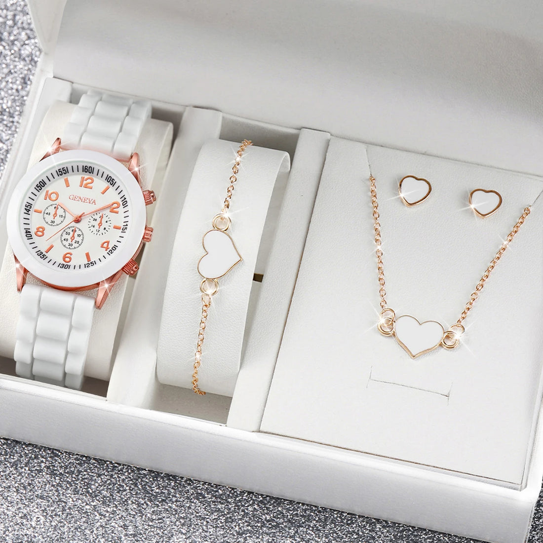 4pcs/set Women Fashion Watches